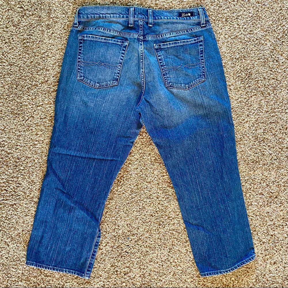 Lucky Brand Classic Rider Crop Jeans